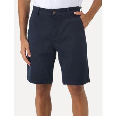 Imagem de Bermuda Guess Masculina Chino Stretch Azul Marinho, 42