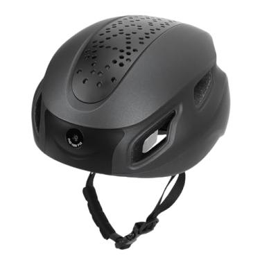 Imagem de Asixxsix Capacete de Bicicleta Inteligente Com Câmera WiFi 1080P e Controle Remoto, Controle de Voz 5.0 AI, Fones de Ouvido Estéreo Integrados, Sinais de Mudança de LED (Preto)