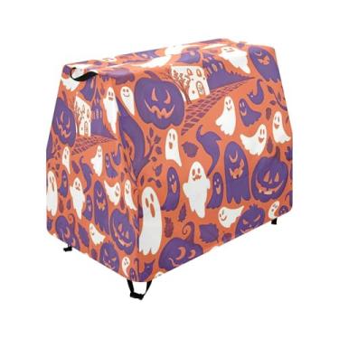 Imagem de Qilmy Happy Halloween Kids Water Table Cover, Duty Waterproof Patio Table Covers for Outdoor Toddler Splash Tables, UV Resistant & Dustproof Play Table Protector, Cover Only