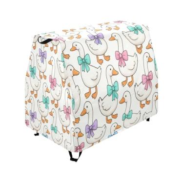 Imagem de Qilmy Cute Geese Kids Water Table Cover, Duty Waterproof Patio Table Covers for Outdoor Toddler Splash Tables, UV Resistant & Dustproof Play Table Protector, Cover Only