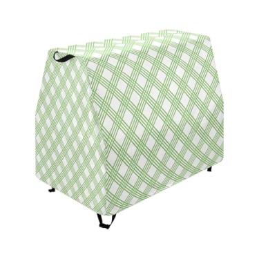 Imagem de Qilmy Green Lattice Pattern Kids Water Table Cover, Duty Waterproof Patio Table Covers for Outdoor Toddler Splash Tables, UV Resistant & Dustproof Play Table Protector, Cover Only