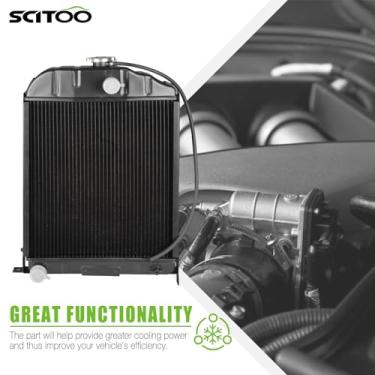 Imagem de SCITOO Radiador de trator adequado para radiador Massey Ferguson 50 50A 65 302 304 modelos186733M91