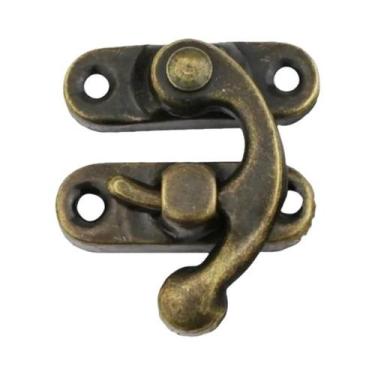 Imagem de Fechos De Gancho Com Braço Articulado Em Bronze Antigo, 30 Peças, 13x1