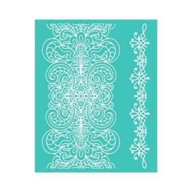 Imagem de Estêncil De Impressão Em Serigrafia Reutilizável Autoadesivo 8x10 Pole