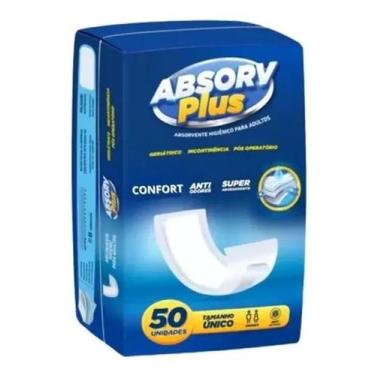 Imagem de Absorvente Geriátrico Absorv Plus Confort Pós Parto e Operatorio 1 Pac