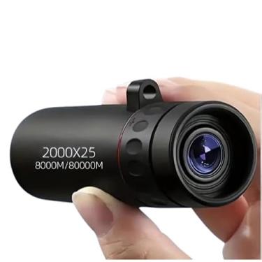 Imagem de Telescópio Monocular HD 2000x25 Compacto e Portátil para Caça Viagem Concertos e Pesca