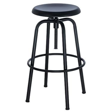 Imagem de Banqueta alta cozinha giratória Flint industrial