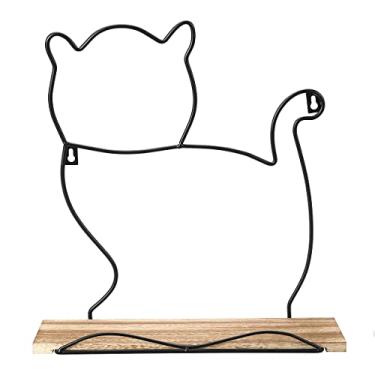 Imagem de Prateleira de ferro para pendurar na parede tipo animal criativo organizador de cozinha para casa