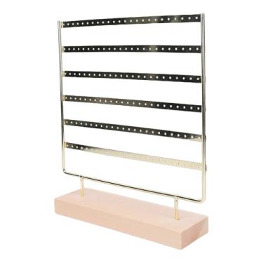 Imagem de Depisuta Organizador de Suporte de Brinco de 6 Camadas, Organizador de Brinco, Suporte de Exibição de Joias, de, de Joias, de Pulseira de de Colar (Ouro 6 níveis)
