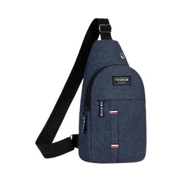 Imagem de Bolsa De Peito Masculina De Grande Capacidade, Transversal De Ombro Ún