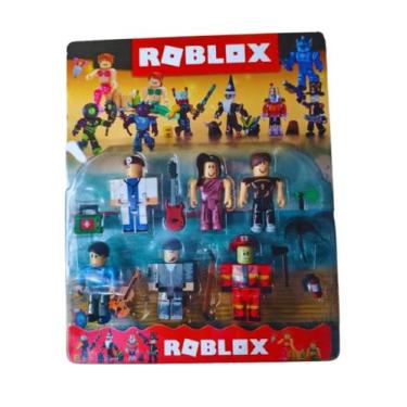 Imagem de Kit 6 Bonecos Articulado Do Jogo Roblox Infantil Pormoção - OriginalCa