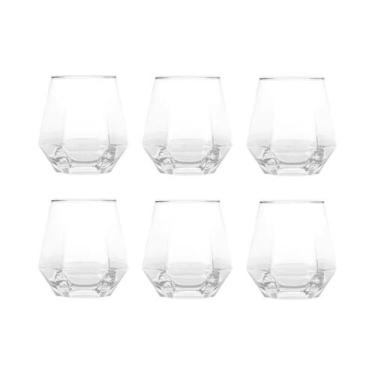 Imagem de Conjunto De Copos De Whisky Luxuosos De 320ml, 6 Peças, Copos De Bebid