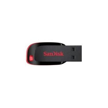 Imagem de Pen Drive 128GB SanDisk Cruzer Blade, USB 2.0, Preto - SDCZ50-128G-B35