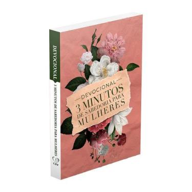 Imagem de Livro de Bolso Devocional 3 Minutos de Sabedoria Para Mulheres Papel -