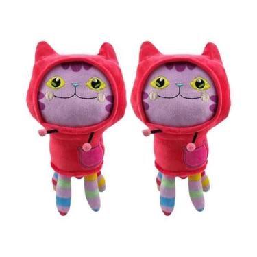 Imagem de Brinquedo De Pelúcia Gato Sereia Para Crianças, Mercat Da Casa Da Gabb