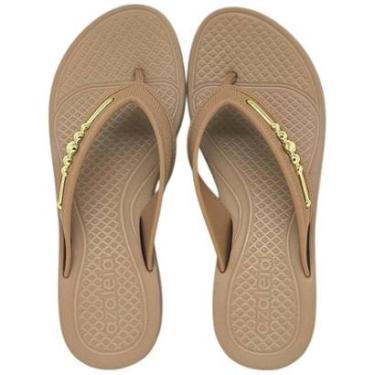 Imagem de Tamanco Feminino Anabela Médio Conforto Casual Laura Azaleia-Feminino