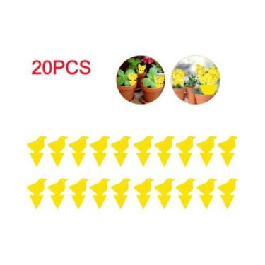 Imagem de Armadilhas Adesivas Amarelas Para Moscas De Frutas 50-10 Unidades Cont