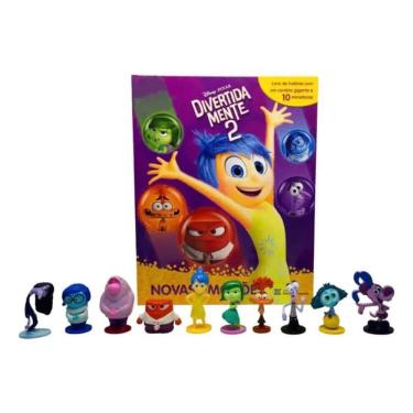 Imagem de Divertida Mente 2: Emoções Adolescentes Com Livro E Miniatur