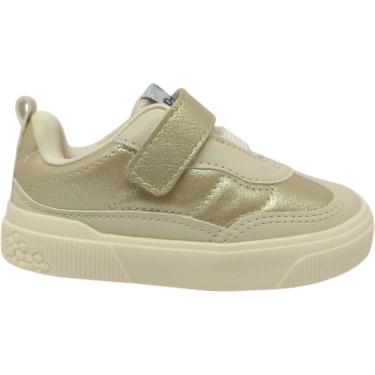 Imagem de Tênis Infantil Menina Dia a Dia Passeio Escola Calce Fácil Anatômico Casual/Retro Pampili 721.068