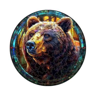 Imagem de Quebra-Cabeça De Madeira Pavão: Jogo Interativo Para Crianças, Adultos