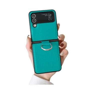 Imagem de Capa Traseira De Plástico Rígido Em Couro PU De Luxo Para Samsung Gala