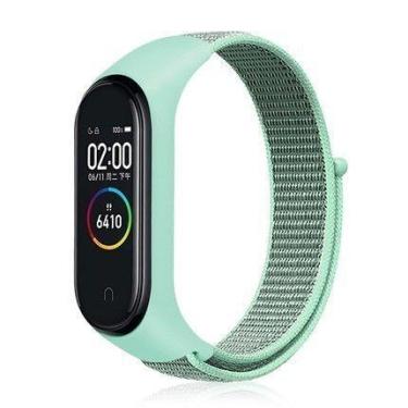 Imagem de Pulseira De Nylon Lisa Para Smartwatch Xiaomi Mi Band 3/4/5/6 - Pop Sh