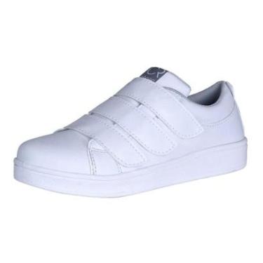 Imagem de Tênis Feminino Casual Estilo Com Fechamento em Velcro Cor:;Tamanho:35-Feminino