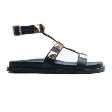 Imagem de Sandália  Feminina  Adulto Papete Tássia Ana Laura 22450-Feminino