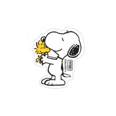 Imagem de Borracha Tilibra Fofa Snoopy com Material Macio Atóxico, Não Mancha o 
