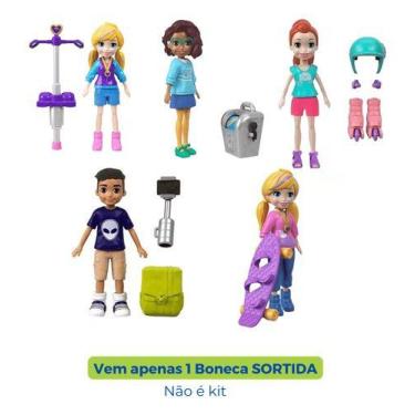 Imagem de Boneca Bonequinha Brinquedo Polly Pocket Sortida Original - Mattel