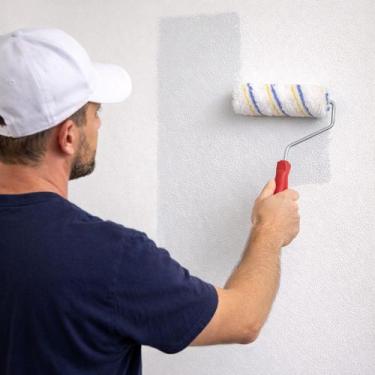 Imagem de Rolo de Pintura Gadan Antirrespingo 4 (10cm)  Acabamento Profissional 
