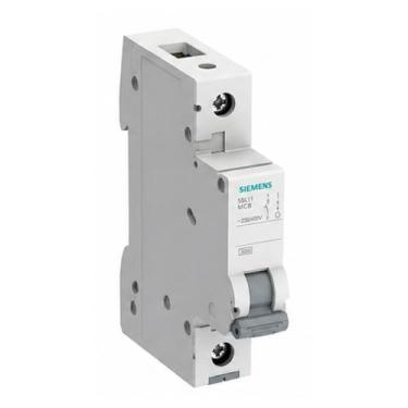 Imagem de Disjuntor Din Unipolar Siemens 50A Curva C 3KA