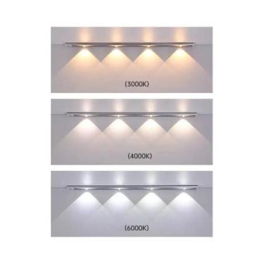 Imagem de Luz Noturna LED Recarregável Com Sensor De Movimento Para Armário De C