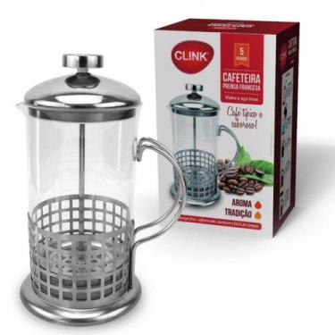 Imagem de Cafeteira Prensa Francesa 600 Ml  Clink