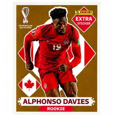 Imagem de Figurinha extra bronze copa do mundo fifa qatar 2022 alphonso davies (