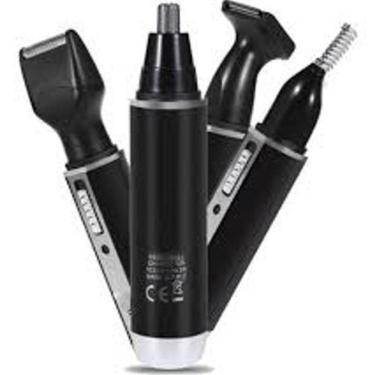 Imagem de Aparador Pelo Nariz Barba Elétrico Recarregável Luatek 4 In1