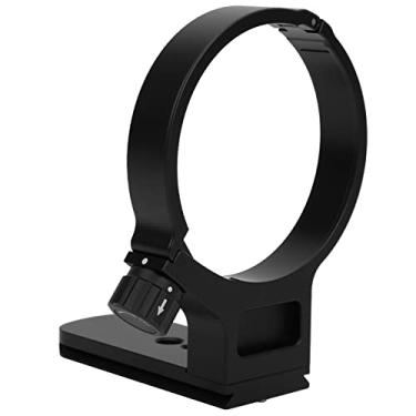 Imagem de Vbestlife Anel de montagem em tripé de lente, anel adaptador de montagem em tripé de lente de liga de alumínio, com furos de parafuso de 1/4" e 3/8", para Tamron 100-400 mm f4.5-6.3 Di VC USD (A035)