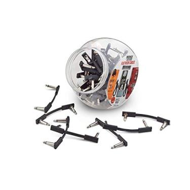 Imagem de Rockboard Flat Patch Cable, 5Cm/1,97" Preto - Bowl (50 Ea)