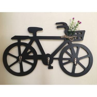 Imagem de Porta chaves Bicicleta com flores