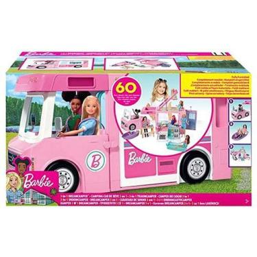 Playset – Barbie – Trailer dos Sonhos – 32 cm – Mattel - RioMar
