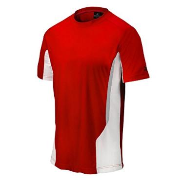 Imagem de Camiseta de gola redonda juvenil Elite da Mizuno, Red/White, Medium