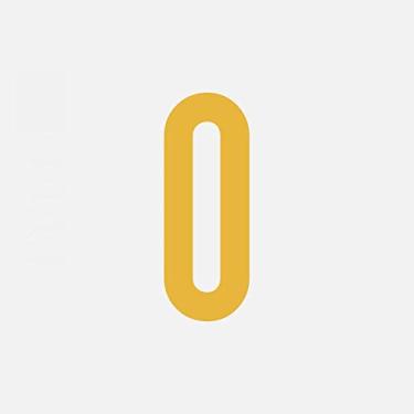 Imagem de Placa de casa flutuante 3D de 5 cm, número 0-9, letra A-Z e símbolo do painel, placa de cobre puro, alfabeto digital para casa ao ar livre, quarto de hotel, dourado, antiferrugem, durável