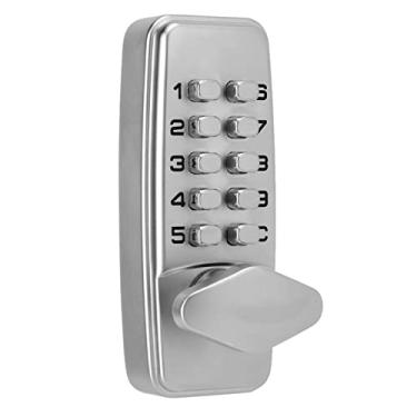Imagem de Fechadura de porta digital mecânica com senha, 2-4 dígitos, fechadura de código mecânico MiNi, porta de armário, fechadura codificada de segurança para fechadura externa