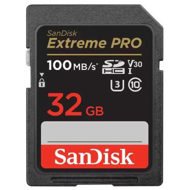 Imagem de Cartão SDHC SanDisk Extreme PRO 32GB - 100MB/s
