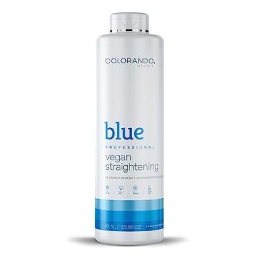 Imagem de Escova Progressiva Blue Profissional 100% Vegano - Alisamento Capilar - Líquido - Vegano - Todos os tipos de cabelo