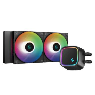 Imagem de Water Cooler DeepCool Gammaxx LE500 (AMD - Intel) - 240mm - Anti-Leak - LED RGB - R-LE500-BKLNMC-G-1