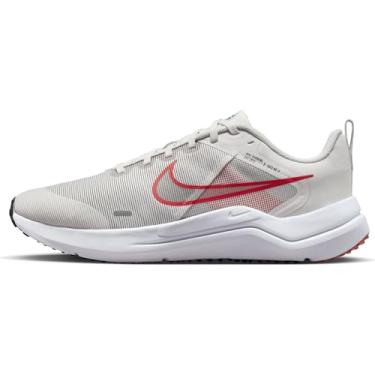 Imagem de Nike Tênis masculino Downshifter, Platinum Tint Lt Crimson Preto Branco, 38