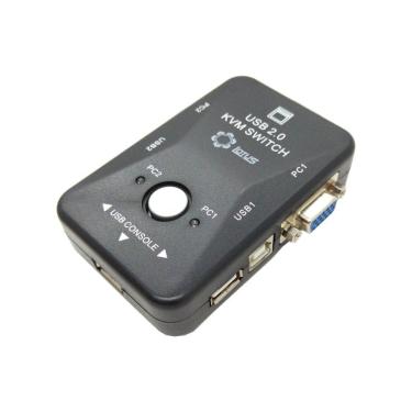 Imagem de Chaveador kvm switch 2 portas vga usb lotus lt-km002