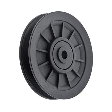 Imagem de F Fityle Roda de polia universal de 105 mm para máquina de cabos, equipamento de academia, peça de garagem – orifício de 10 mm