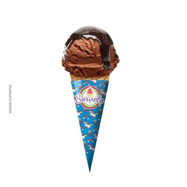 Imagem de UNICoRNIO Cone Casquinha/Cascão Sorvete - 600 unidades